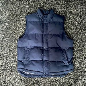 Men’s Large Navy Puffer Vest